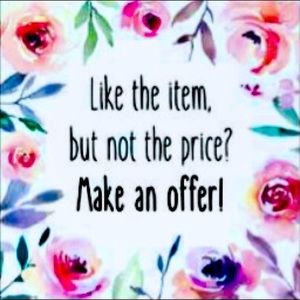 🌸OFFERS WELCOME🌼